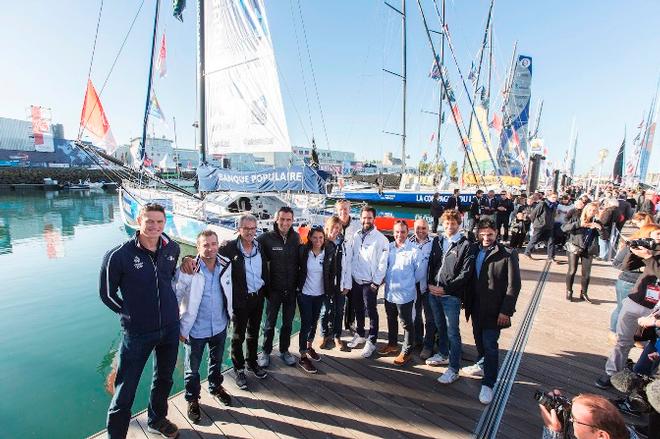 Vendée Globe Village © Jean-Marie Liot / DPPI / Vendée Globe http://www.vendeeglobe.org